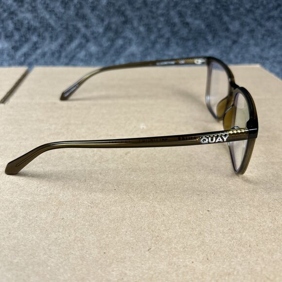 Quay Eyeglasses Frames Only Algorithm Col 333 Brown 56-18-145.    G157 - Picture 2 of 6